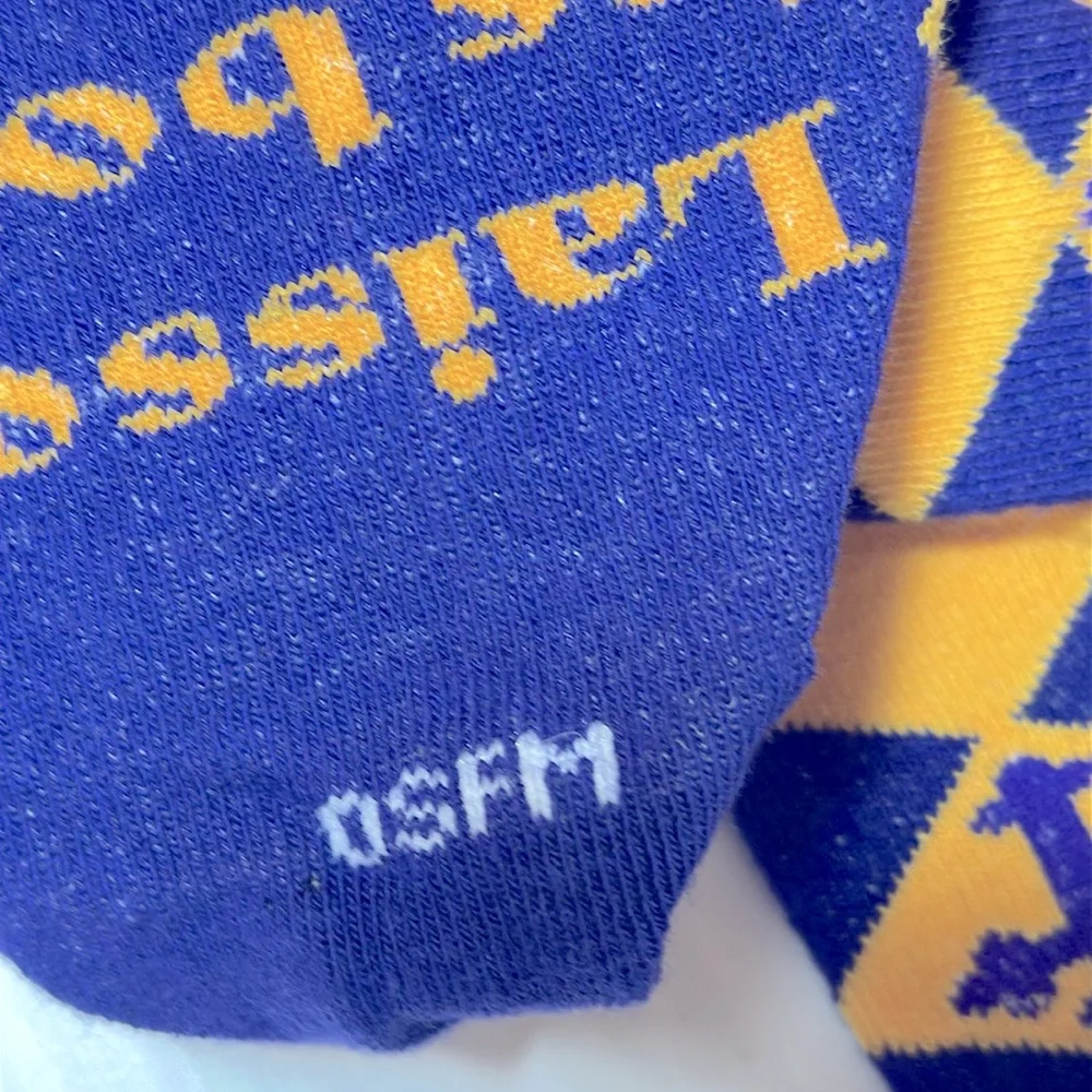 Unisex Mardi Gras Crew Socks OS